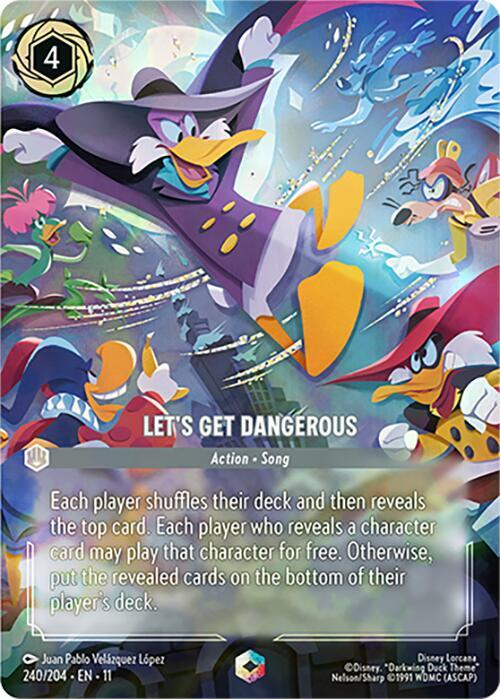 Let's Get Dangerous (Enchanted) card image