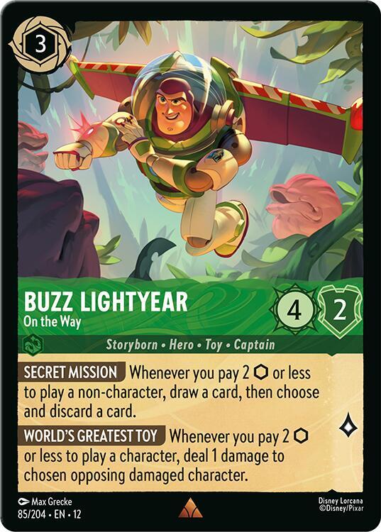 Buzz Lightyear - On the Way card image