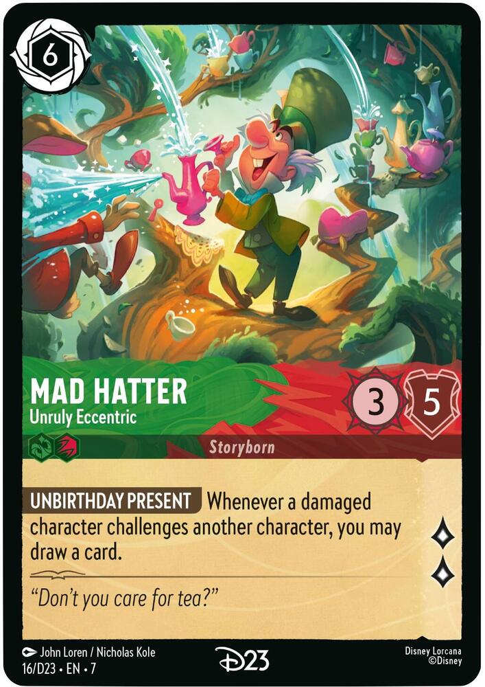 Mad Hatter - Unruly Eccentric card image