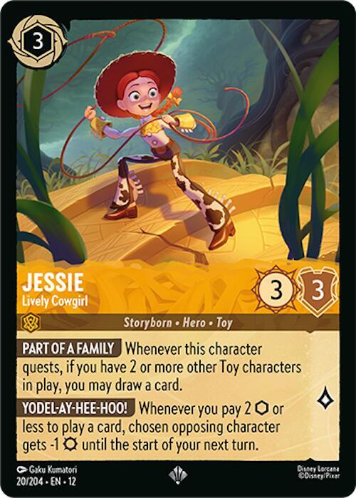 Jessie - Lively Cowgirl card image