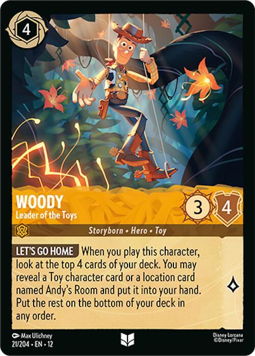 Woody - Leader of the Toys card image