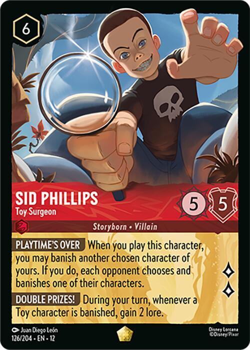Sid Phillips - Toy Surgeon card image