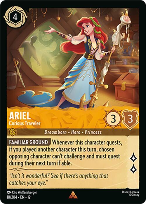 Ariel - Curious Traveler card image