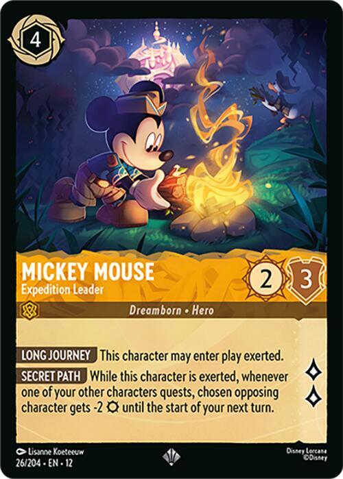Mickey Mouse - Expedition Leader card image