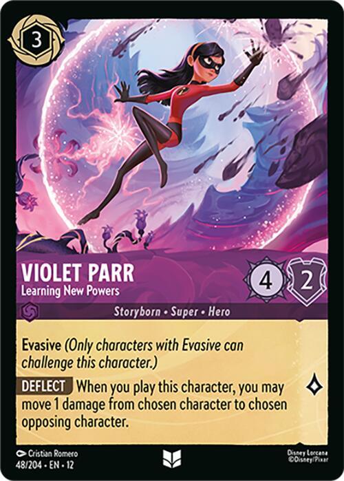 Violet Parr - Learning New Powers card image
