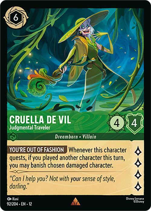 Cruella De Vil - Judgmental Traveler card image
