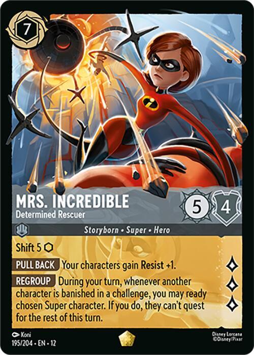 Mrs. Incredible - Determined Rescuer card image