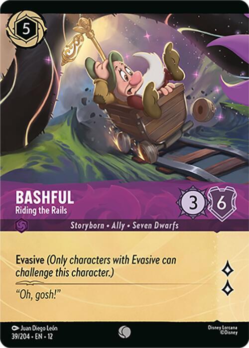 Bashful - Riding the Rails (Foil) card image