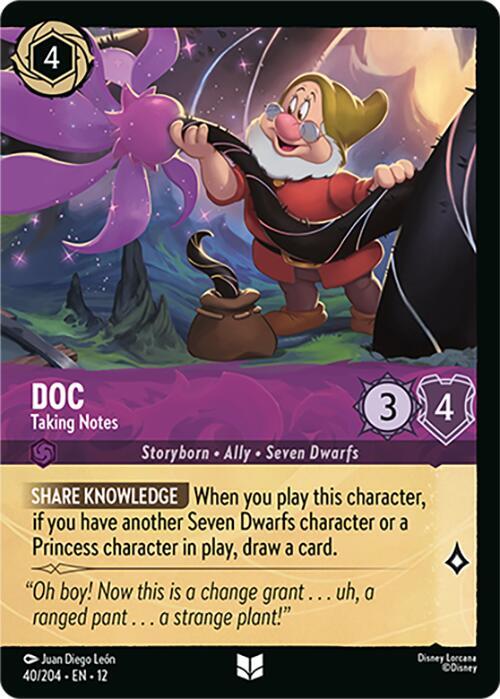 Doc - Taking Notes (Foil) card image
