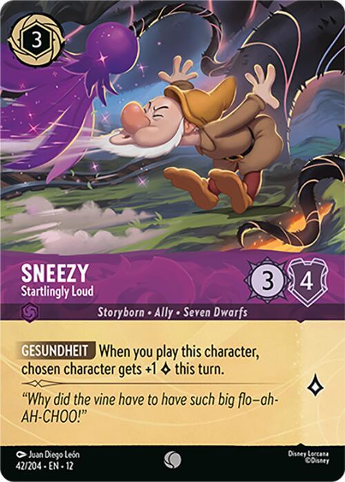 Sneezy - Startlingly Loud (Foil) card image