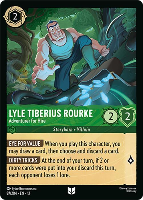 Lyle Tiberius Rourke - Adventurer for Hire card image