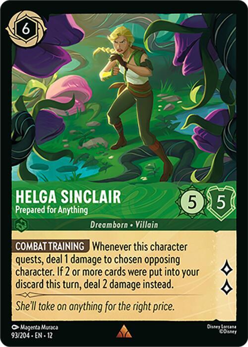Helga Sinclair - Prepared for Anything card image