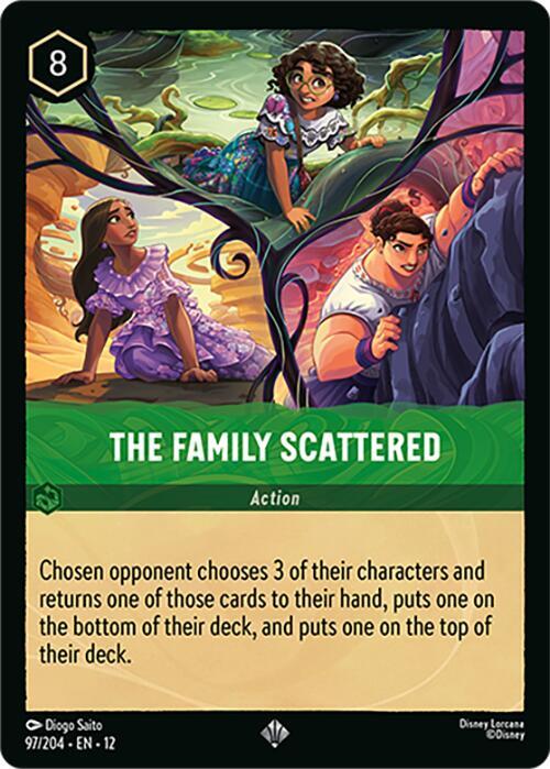 The Family Scattered card image