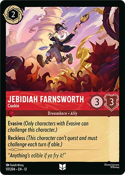 Jebidiah Farnsworth - Cookie card image