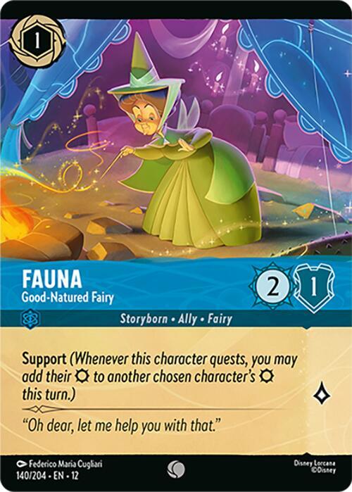 Fauna - Good-Natured Fairy (Foil) card image