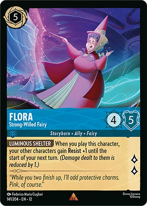 Flora - Strong-Willed Fairy card image
