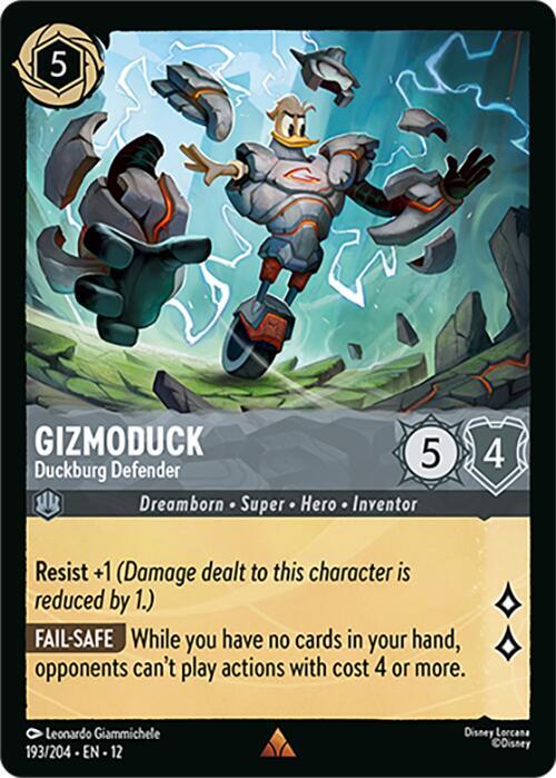 Gizmoduck - Duckburg Defender card image