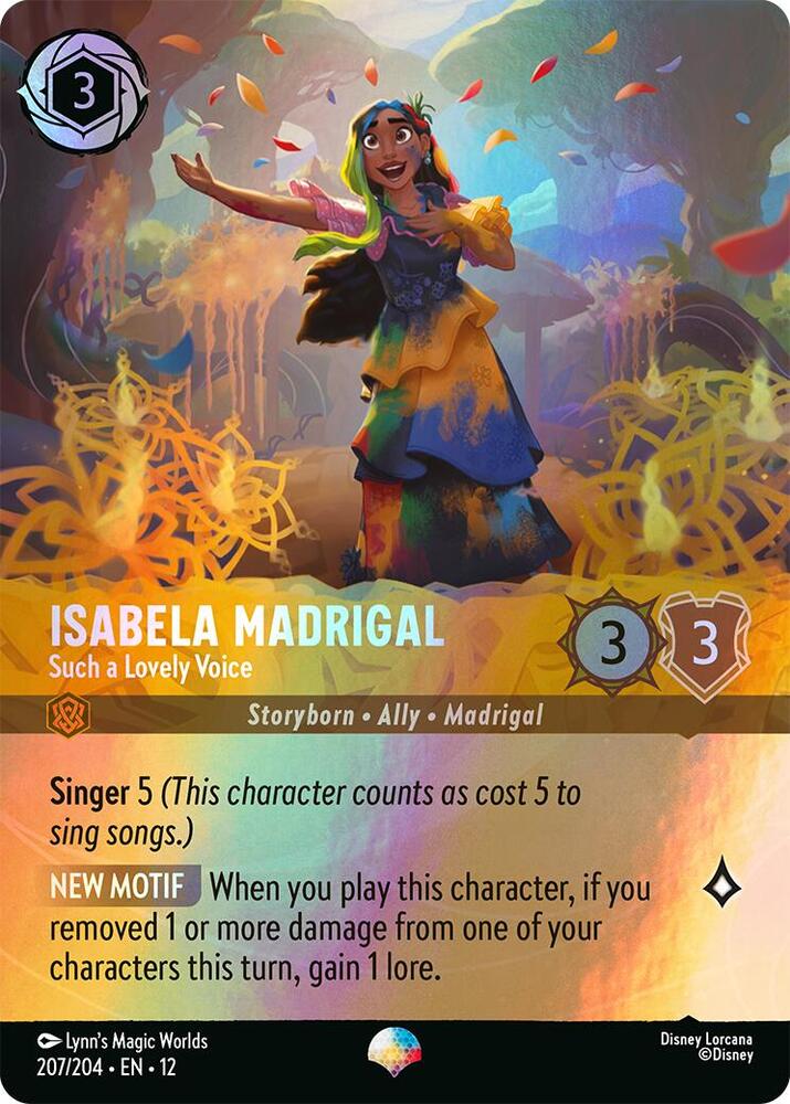 Isabela Madrigal - Such a Lovely Voice (Epic) card image