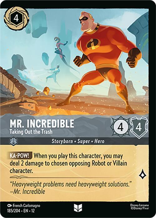 Mr. Incredible - Taking Out the Trash (Foil) card image