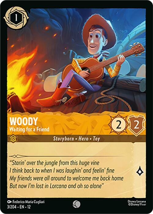 Woody - Waiting for a Friend card image