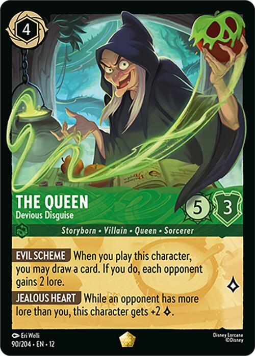 The Queen - Devious Disguise card image