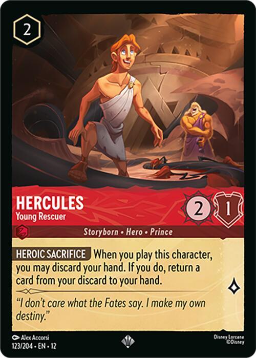 Hercules - Young Rescuer card image
