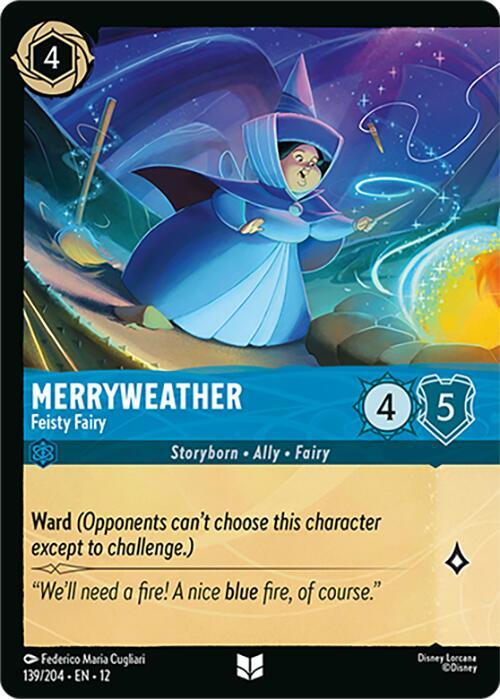 Merryweather - Feisty Fairy (Foil) card image