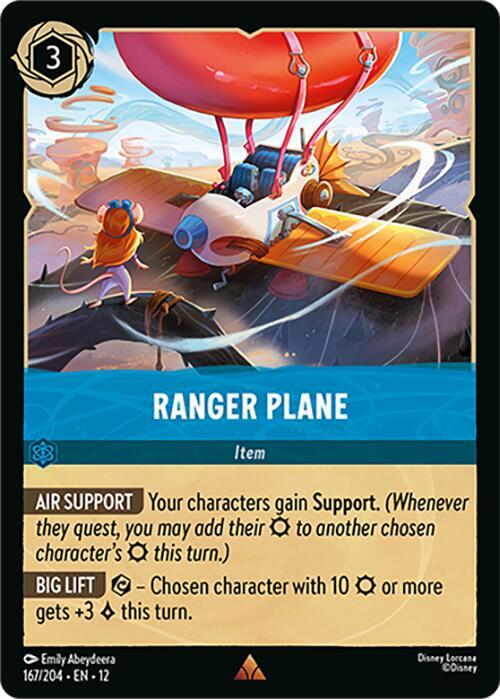 Ranger Plane card image