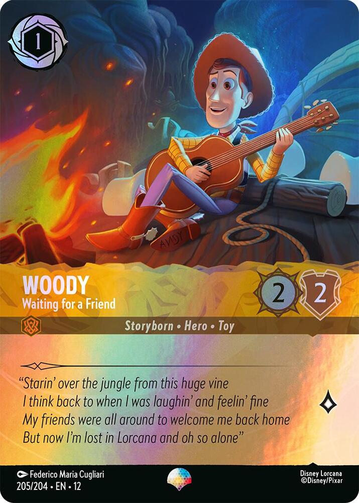 Woody - Waiting for a Friend (Epic) card image