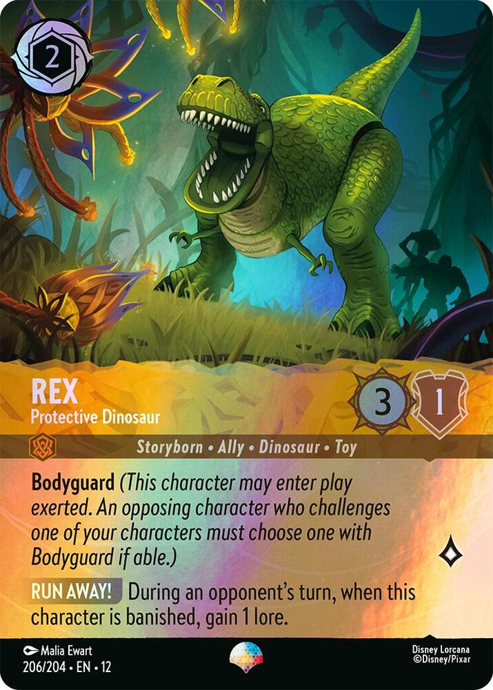 Rex - Protective Dinosaur (Epic) card image