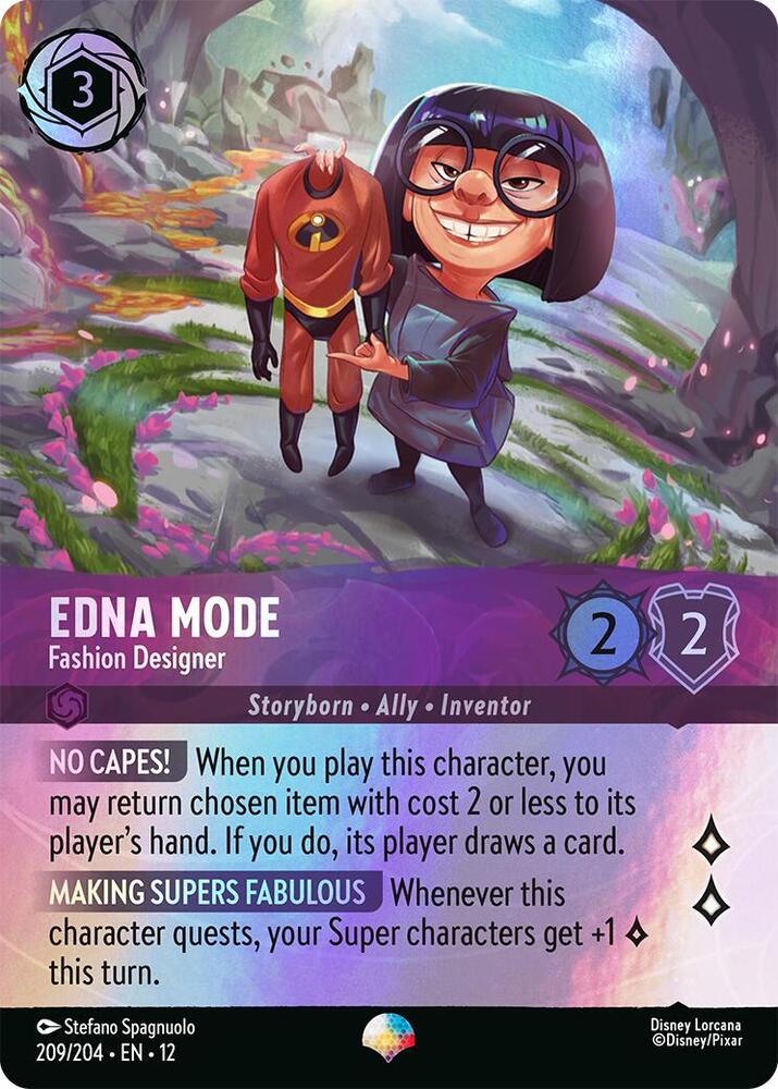 Edna Mode - Fashion Designer (Epic) card image
