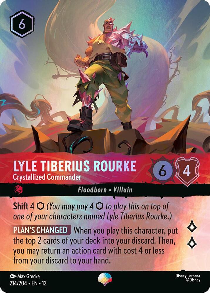 Lyle Tiberius Rourke - Crystallized Commander (Epic) card image