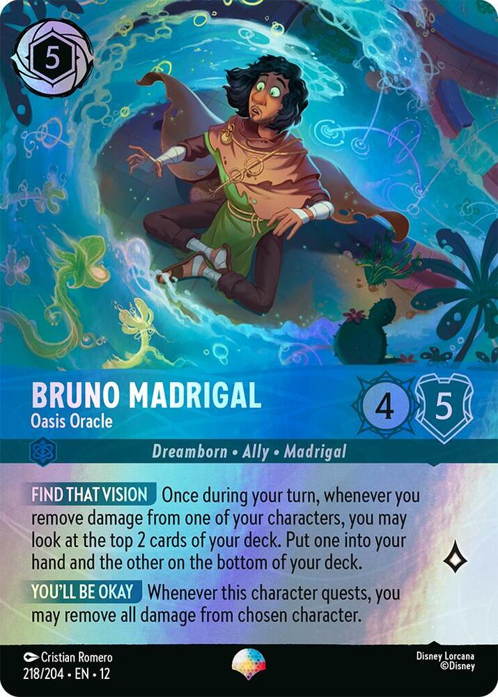 Bruno Madrigal - Oasis Oracle (Epic) card image
