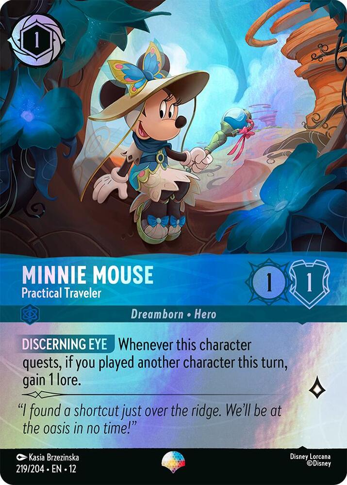 Minnie Mouse - Practical Traveler (Epic) card image