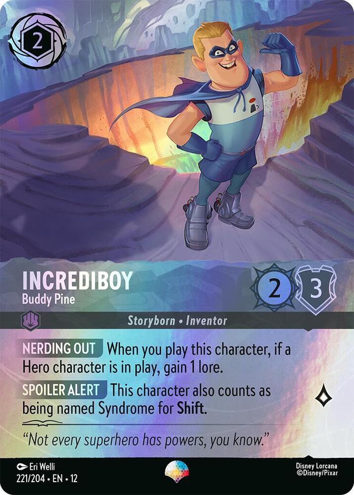Incrediboy - Buddy Pine (Epic) card image