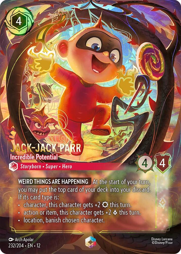 Jack-Jack Parr - Incredible Potential (Enchanted) card image
