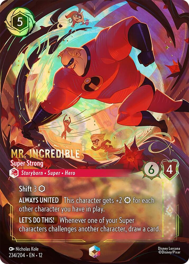 Mr. Incredible - Super Strong (Enchanted) card image