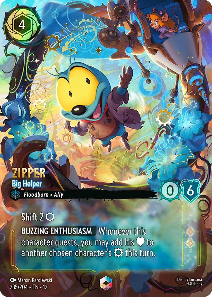 Zipper - Big Helper (Enchanted) card image