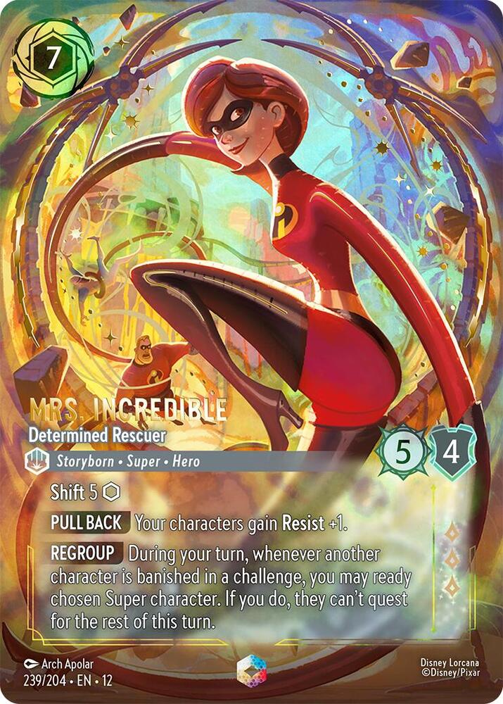 Mrs. Incredible - Determined Rescuer (Enchanted) card image