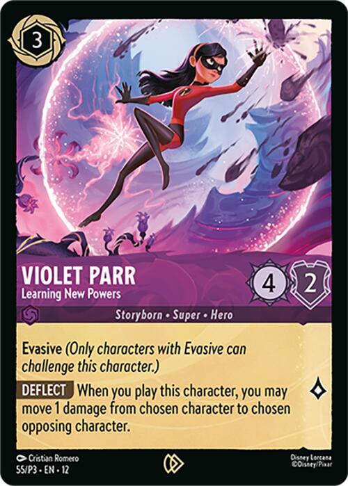 Violet Parr - Learning New Powers card image