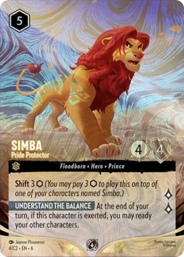 Simba - Pride Protector (Foil) card image