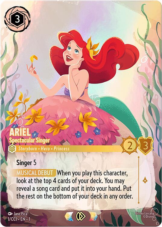 Ariel - Spectacular Singer card image