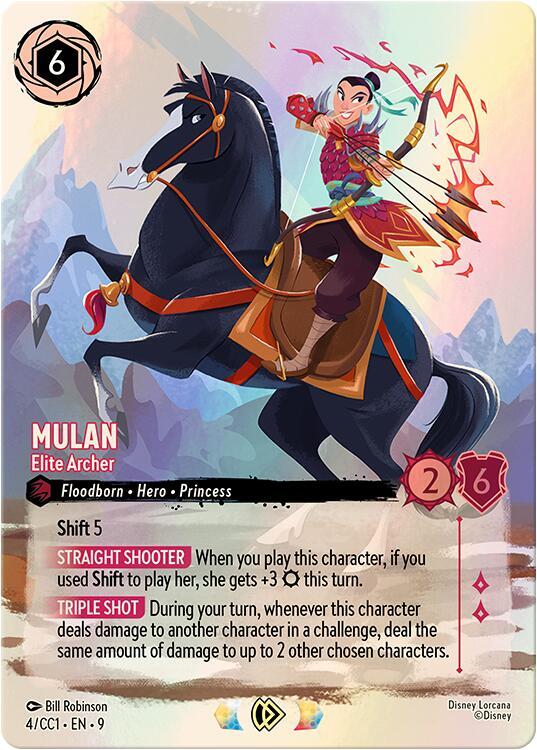 Mulan - Elite Archer card image