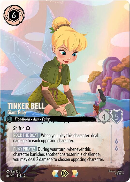 Tinker Bell - Giant Fairy (6/CC1) card image
