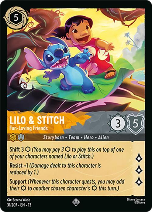 Lilo & Stitch - Fun-Loving Friends card image