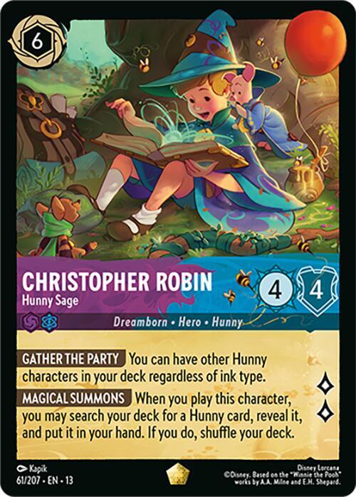 Christopher Robin - Hunny Sage card image