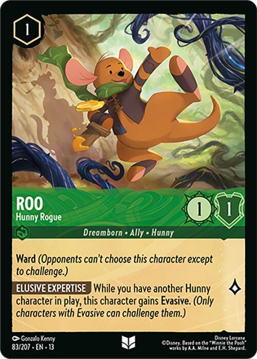 Roo - Hunny Rogue card image