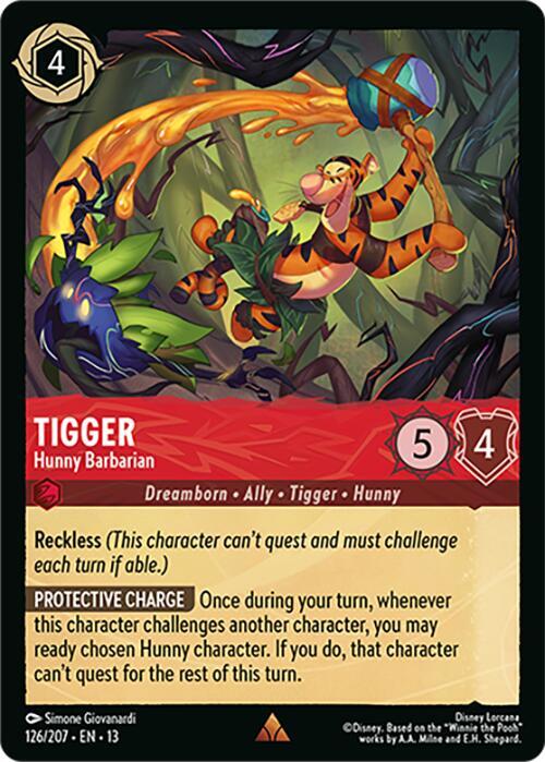 Tigger - Hunny Barbarian card image