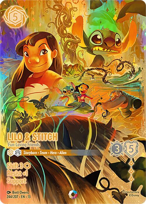 Lilo & Stitch - Fun-Loving Friends (Iconic) card image