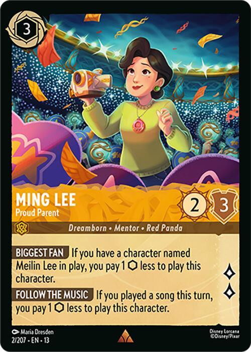 Ming Lee - Proud Parent card image